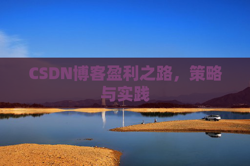 CSDN博客盈利之路，策略与实践